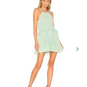 Lovers and Friends Mint mini dress